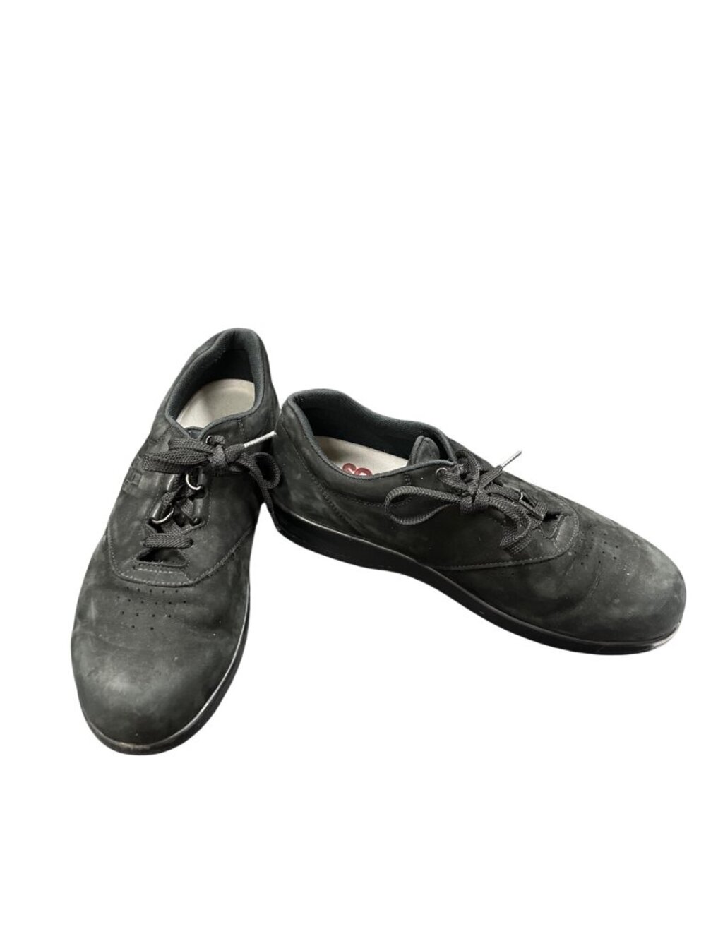 SAS Tripad wms black leather casual walking comfort shoes sz 9M SKU 10-659